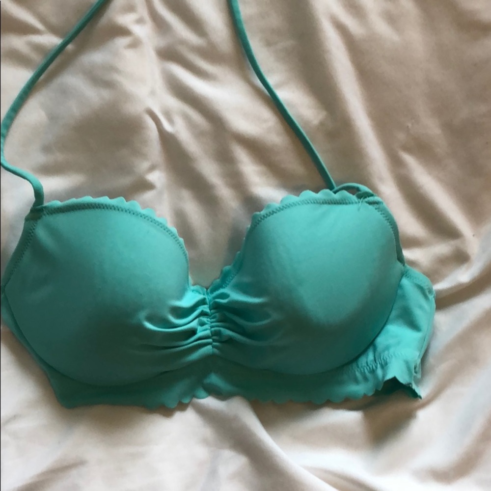 Blue Victoria’s Secret bikini top